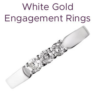 Click to view our white gold engagement rings